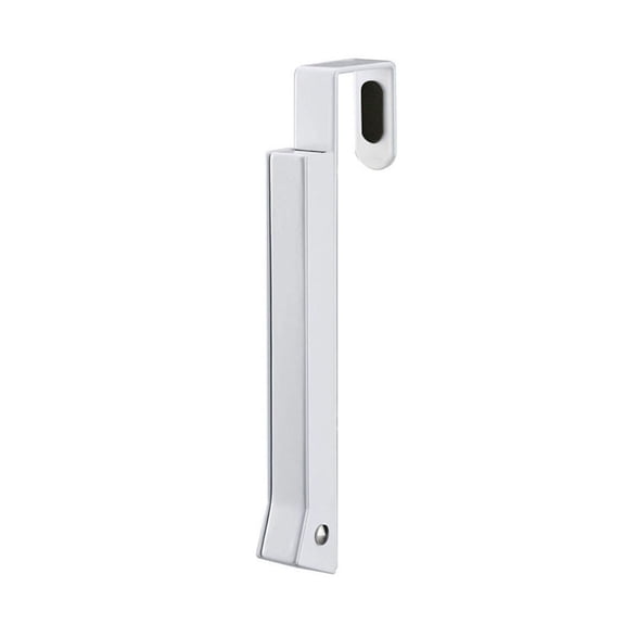 TOP-MAX Metal Foldable Door Hooks Retractable Clothing Hook Folding Hook Door Hooks Hanger White