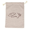 thumbnail image 1 of TOP-MAX Natural Linen Fresh Bread Bag Food Storage Bag for Keeping Bread Snacks Sweets Fruit Fresh, 1 of 8