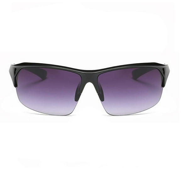 TOP-MAX Outdoor Cycling Glasses, Resin Lens and PC Frame, Anti-UV400 Windproof, for Men and Women (1pcs, Purple)