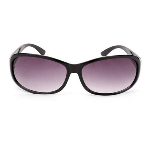 TOP-MAX Plastic Frame Sunglasses for Men and Women, Retro Outdoor Goggles, UV400 Protection, One Size (1pcs, Double Gray Lens)