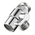 thumbnail image 1 of TOP-MAX Plastic Shower Arm Diverter Valve Adapter Connector Faucet Nozzle (Rubber Washers Included), 1 of 7