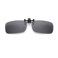 thumbnail image 1 of TOP-MAX Polarized Clip on Sunglasses, Polarized Lenses Clip On Driving Glasses UV 400 Protection, Unisex (1pcs, Black-Small), 1 of 6