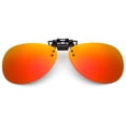 thumbnail image 1 of TOP-MAX Polarized Lens Sunglasses, UV Protection Sun Glasses, One Size for Men Women (1pcs, Red), 1 of 5