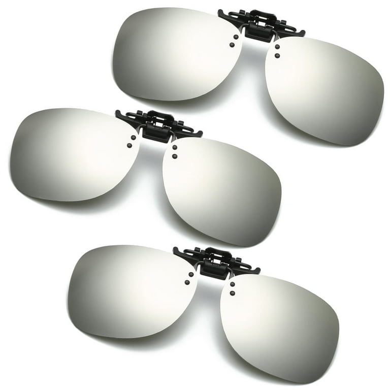 TOP-MAX Polarized Night Vision Sunglasses Clip, Polarized Lens