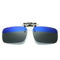 thumbnail image 1 of TOP-MAX Polarized Sunglasses Clip, UV Anti-Glare Resistant Night Vision Driving Glasses Clip, Polarized Lens (1pcs, Blue Gray), 1 of 3