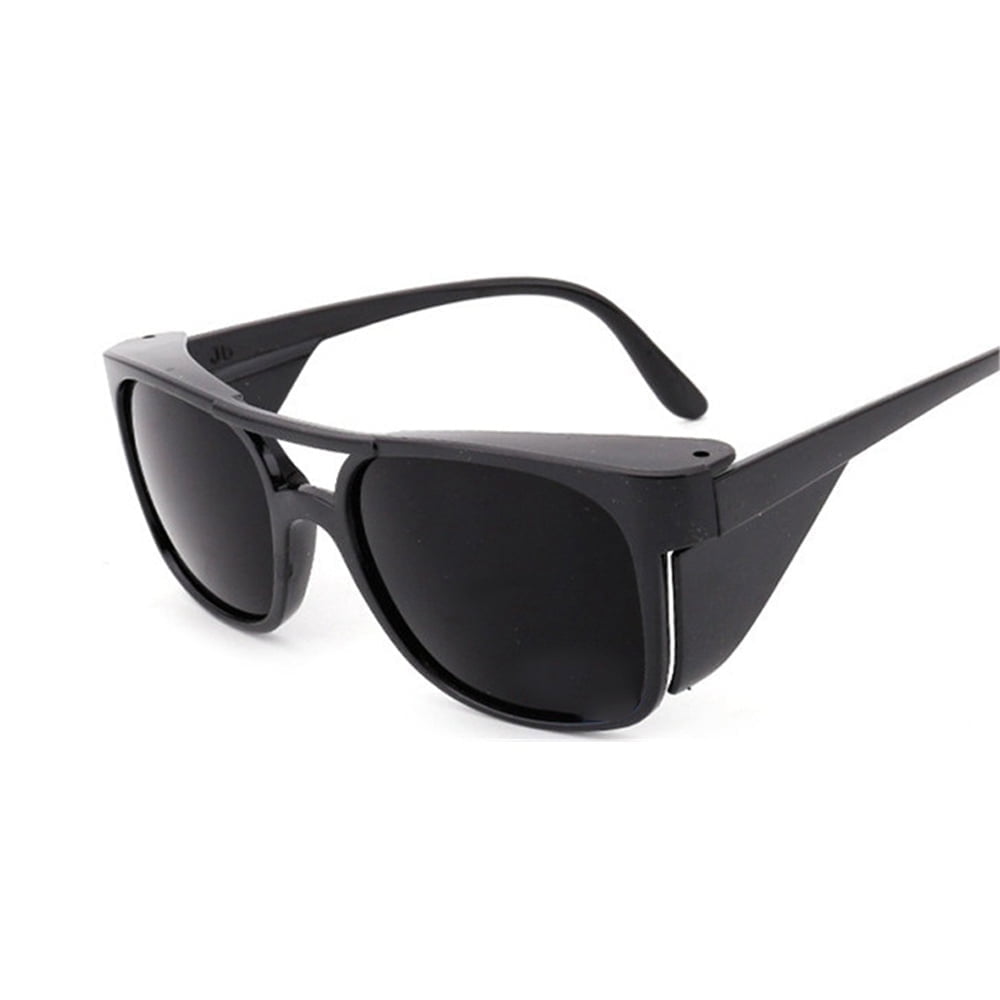 TOP-MAX Safety Sunglasses, Welding Glasses, Polycarbonate Lens and PC Frame, Protection Eyes (1pcs, Black)