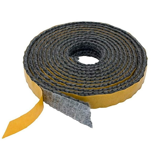 TOP-MAX Self-Adhesive Sealing Tape Fireproof Furnace Sealing Tape BBQ Door Furnace Tube Sealing Tape Large