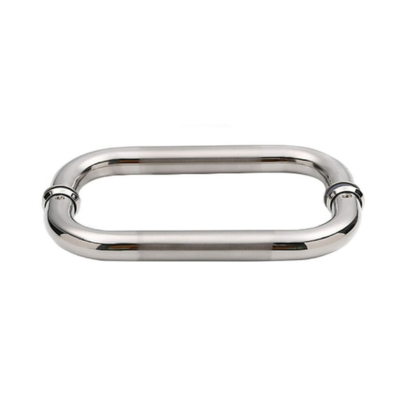 TOP-MAX Shower Glass Door Handle Stainless Steel Handle for Shower Rooms Kitchen Bathroom Living Room Bedroom (05 * 19)