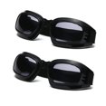 thumbnail image 1 of TOP-MAX Ski Windshield Glasses, Protective Glasses, Grey Lenses and TPU Plastic Frame, One Size Adjustable Strap (2pcs), 1 of 6