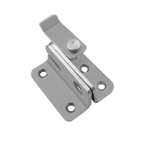 TOP-MAX Slide Bolt Door Lock Stainless Steel Door Latch Small Padlock (Silver Right)