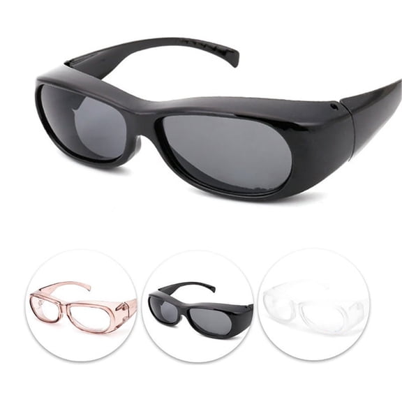 TOP-MAX Sporty Goggles, Cycling Glasses Outdoor Riding Sunglasses, Wraparound Protection Windproof (3pcs, Mix Color)