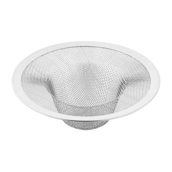 TOP-MAX Stainless Steel Drain Pipe Filter Kitchen Sink Strainer Mesh Drain Strainer for Bathroom Shower Bathtub (Large)