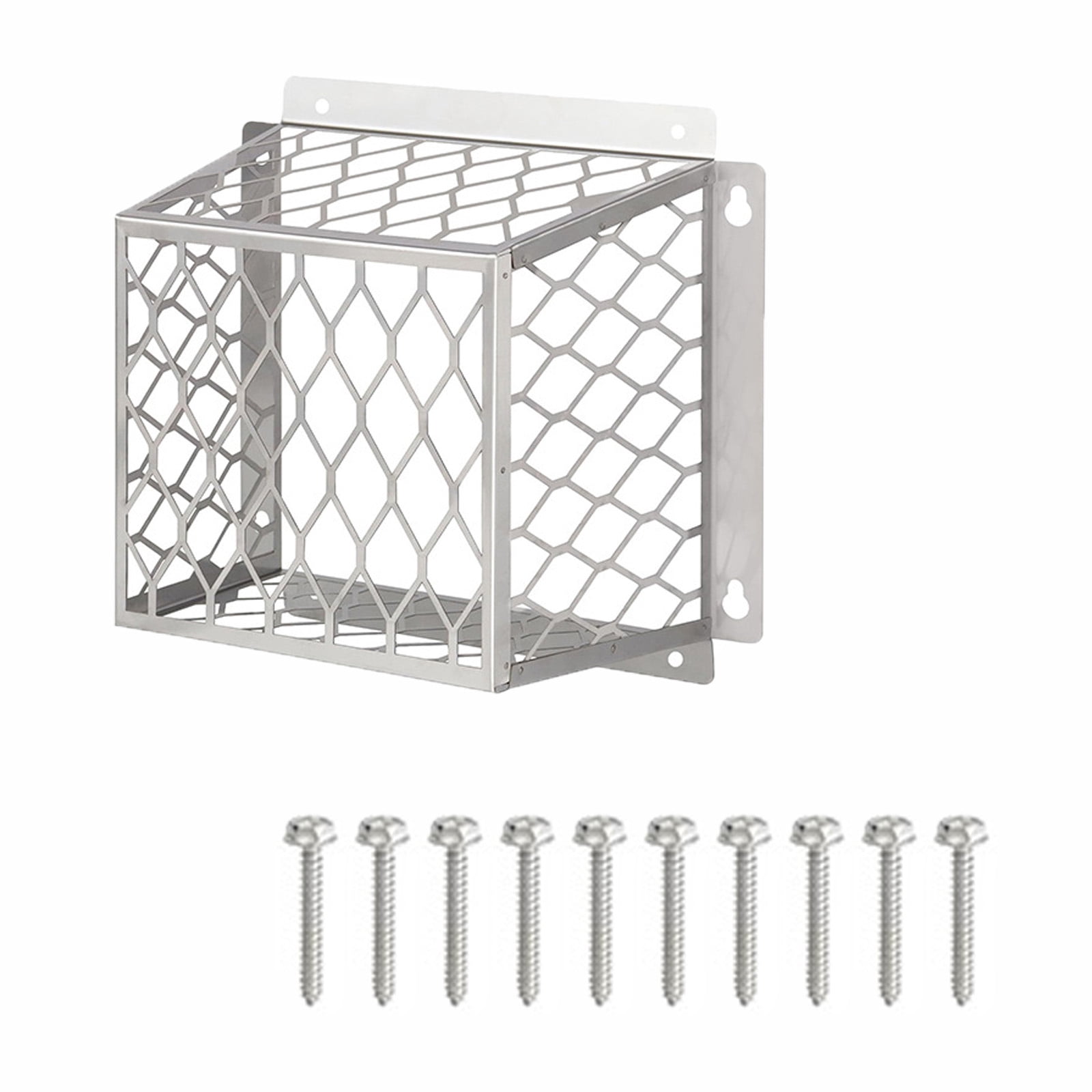 TOP-MAX Stainless Steel Dryer Vent Bird Guard, Universal Dryer Vent Cage Guard, fit for 3-4in Exhaust Cap