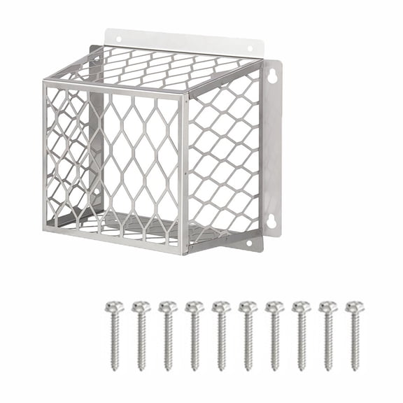 TOP-MAX Stainless Steel Dryer Vent Bird Guard, Universal Dryer Vent Cage Guard, fit for 3-4in Exhaust Cap