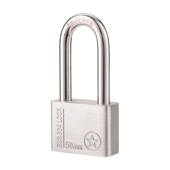 TOP-MAX Stainless Steel Outdoor Padlock Double Drain Holes Waterproof Padlock 6 Size