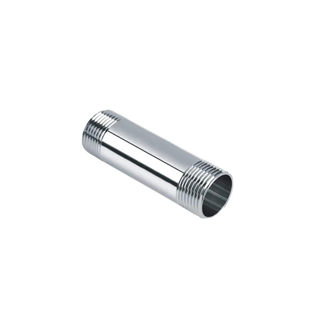 TOP-MAX Stainless Steel Pipe Fitting Length Nipple Cast Pipe NPT Male ...