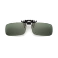 thumbnail image 1 of TOP-MAX Sunglasses Clip, UV400 Protection Sunglasses Clip with Polarized Lens, for Men and Women (1pcs, Dark Green-Large), 1 of 7