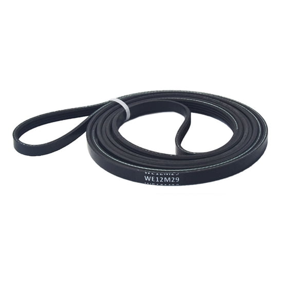 TOP-MAX WE12M29 Dryer Drum Drive Belt, Fit for GE, Frigidaire, Kenmore, Whirlpool, Electrolux, Replace WE03X29897, WE12M22, 134163500, WE120122, AP4565702, PS3408299