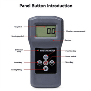 TOP! MS380Q Moisture Meter Portable Pneumatic Floor Ground Test 0-70% Humidity Content Detector for Concrete Wall