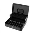 thumbnail image 1 of TOP! Metal Cash Register with Key Lock-Portable Money Organizer Box Convenience Stores Retail Shop Black, 1 of 4