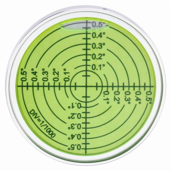 TOP! Metal Universal Level 6010 Inner Engraved Line 3 '/2mm for Diy Household Bubble Measuring Tools