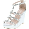 thumbnail image 1 of TOP Moda JESSIE-36 Women's Wedge Sandal, 1 of 7