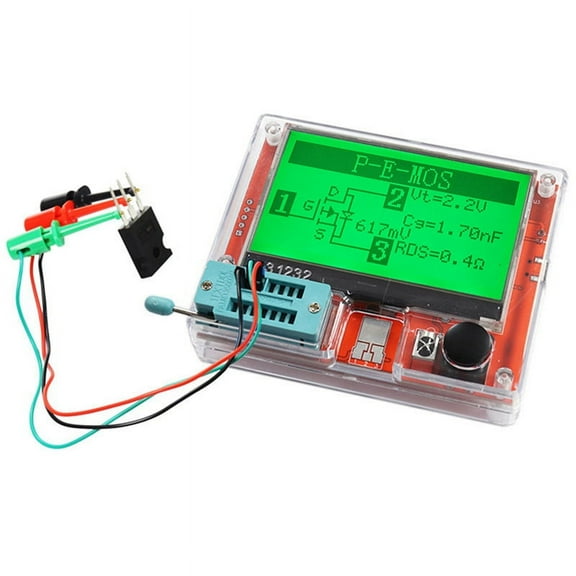 TOP! Multi-Meter Transistor Tester TFT Diode Triode Capacitance Meter LCR NPN PNP MOSFET LCR-T7 T1 T4