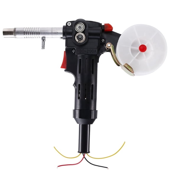 TOP! NBC-200A MIG Welding Spool Push Pull Feeder Torch Welder with Gear Two Gas