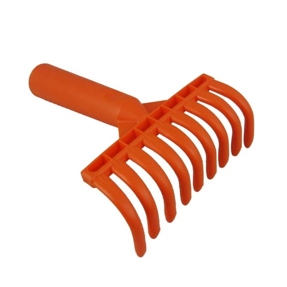 TOP! Olive Rake Heads 9-Tooth Multipurpose Plastic Shovel Picking Gardening Tools Inner Diameter 2.5cm