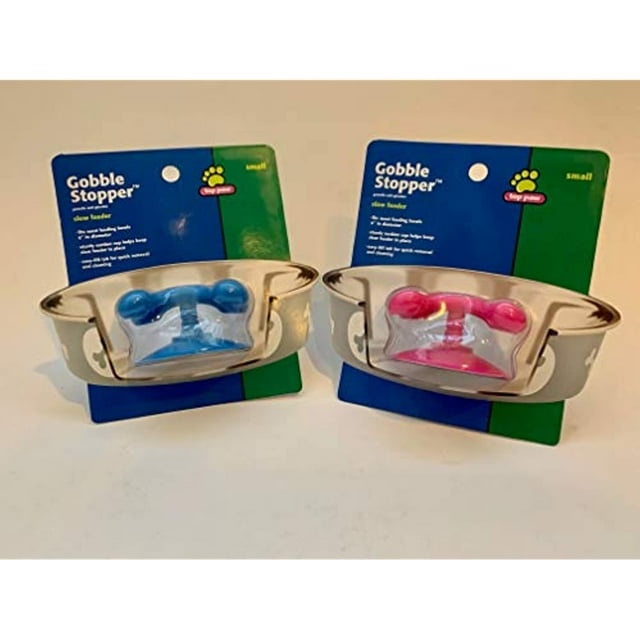 TOP PAW Gobble Stopper Slow Feeder Colors Vary