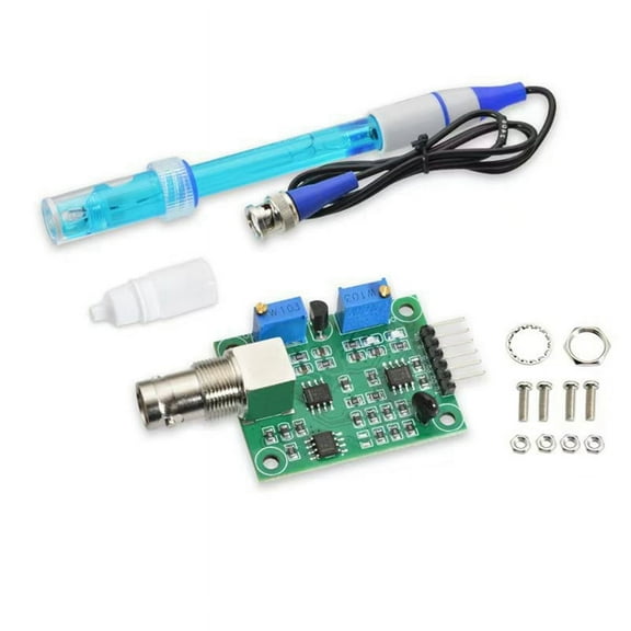 TOP! PH4502C PH Value Detection Sensor Module Kit Regulator Soil Water Quality Acid- Concentration
