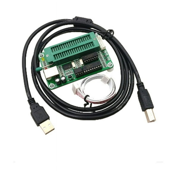 TOP! PIC K150 Programmer MCU Microcore Burner USB Downloader with Cable
