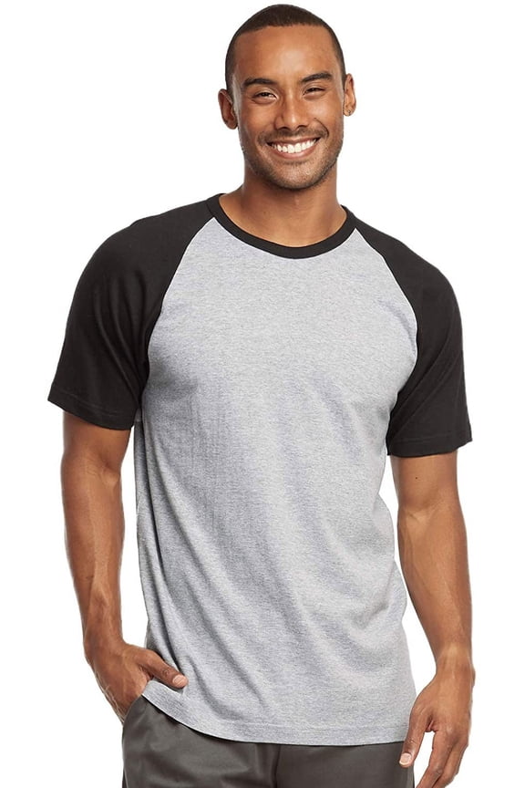 Men & Women Short Sleeve Baseball Raglan Tee Shirt Top