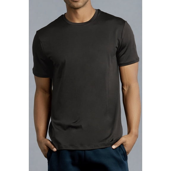 TOP PRO Men's Athletic Quick Dry Round Neck Sports Active Tee Shirts