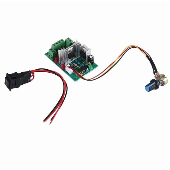 TOP! PWM DC Motor Speed Controller Switch 20A Current Regulator 10-60V 150W 12V 24V 36V 48V