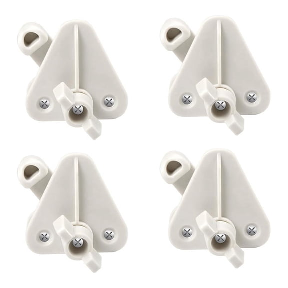TOP! Pontoon Gate Latch Replacement Kit,4Pcs Fits 1-1.25 Inch Frames Boat Door Latches Hinged Doors