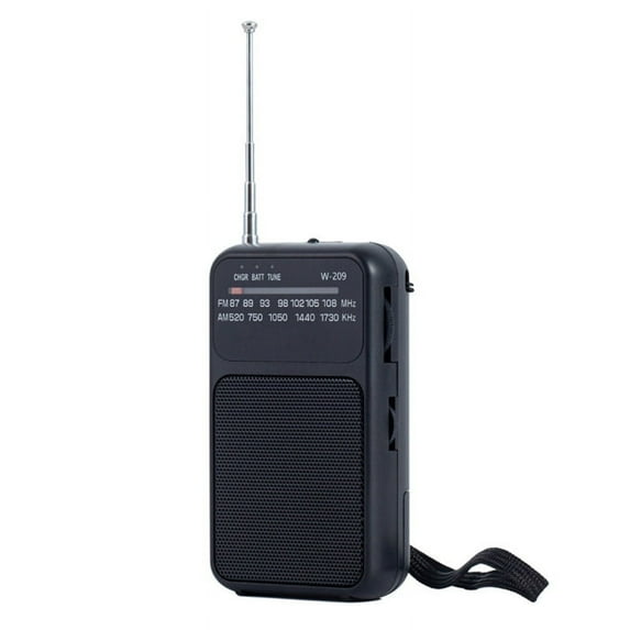 TOP! Portable Pocket AM FM Radio 2 Band Stereo Operated Telescopic ...