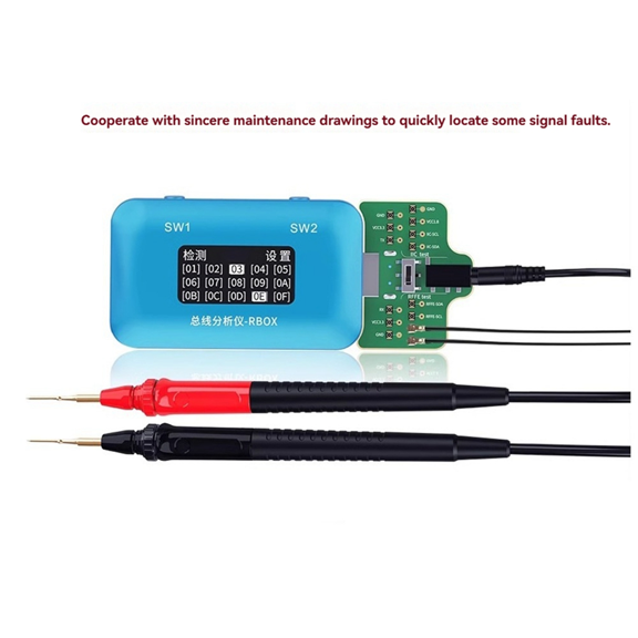 TOP! RBOX Bus Analyzer Mobile Phone Motherboard Signal Fault Detection and Repair Tool for