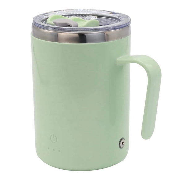 TOP! Rechargeable Self Stirring Mug - Magnetic Adsorption Charging IPX7 Electric Auto Mixing Stainless Steel Cup