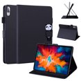 thumbnail image 1 of TOP SHE Case for (2021) Lenovo Tab P11 Pro Tablet (11.5" Touch 350 nits, Android 10) - Adjustable Stand Flip Case with Card Slots, Slim Fit Lightweight Folio Cover (Black), 1 of 1