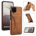 thumbnail image 1 of TOP SHE Case for Samsung Galaxy A20, Galaxy A20 Phone Case (6.4 Inch) - Synthetic Leather Protective Case with Card Slot / Kickstand, Slim Fit Lightweight Simple Fashion Cover (Brown), 1 of 7