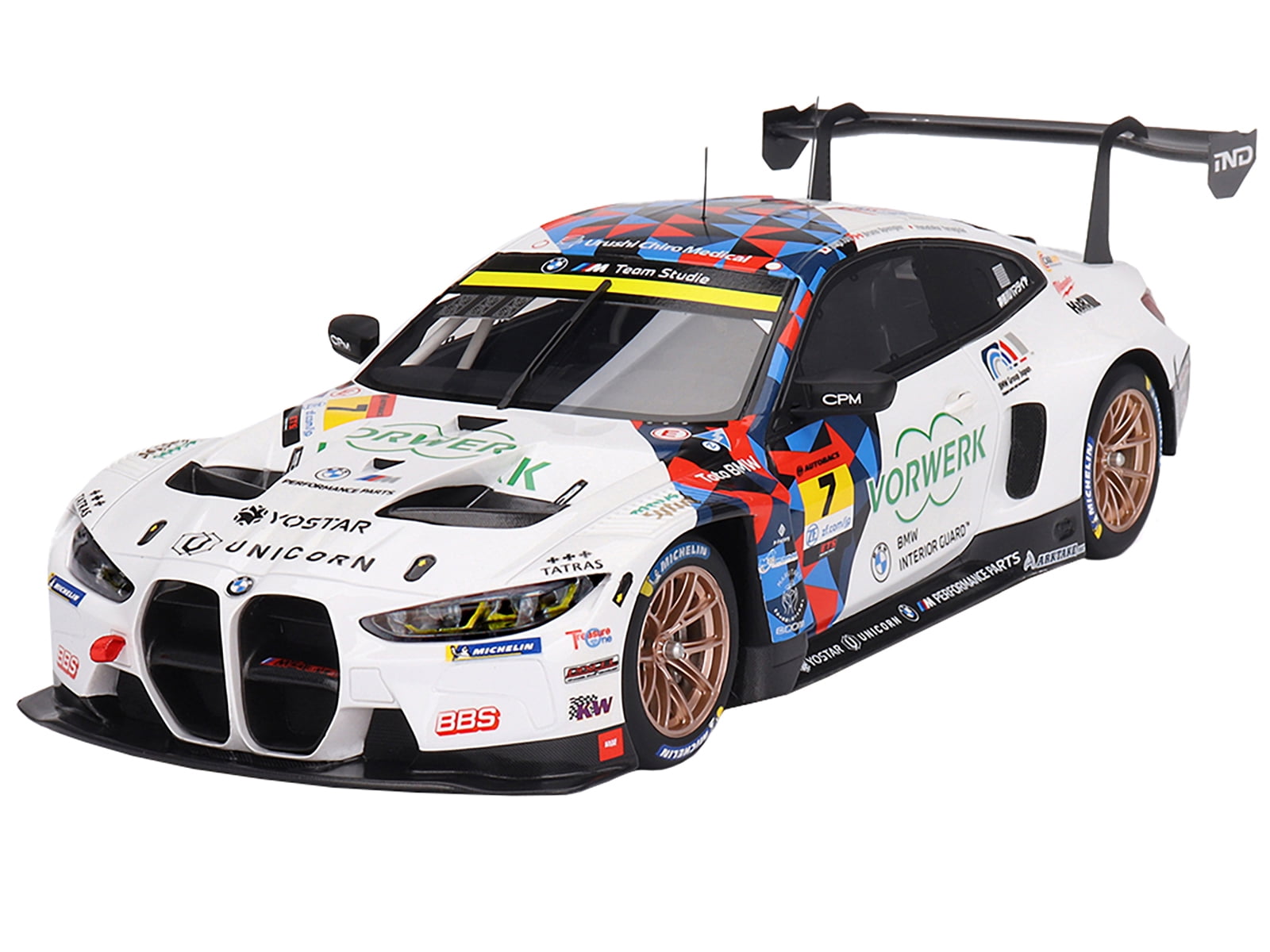 TOP SPEED 1/18 - BMW M4 GT3 - CRS Super GT Series 2023