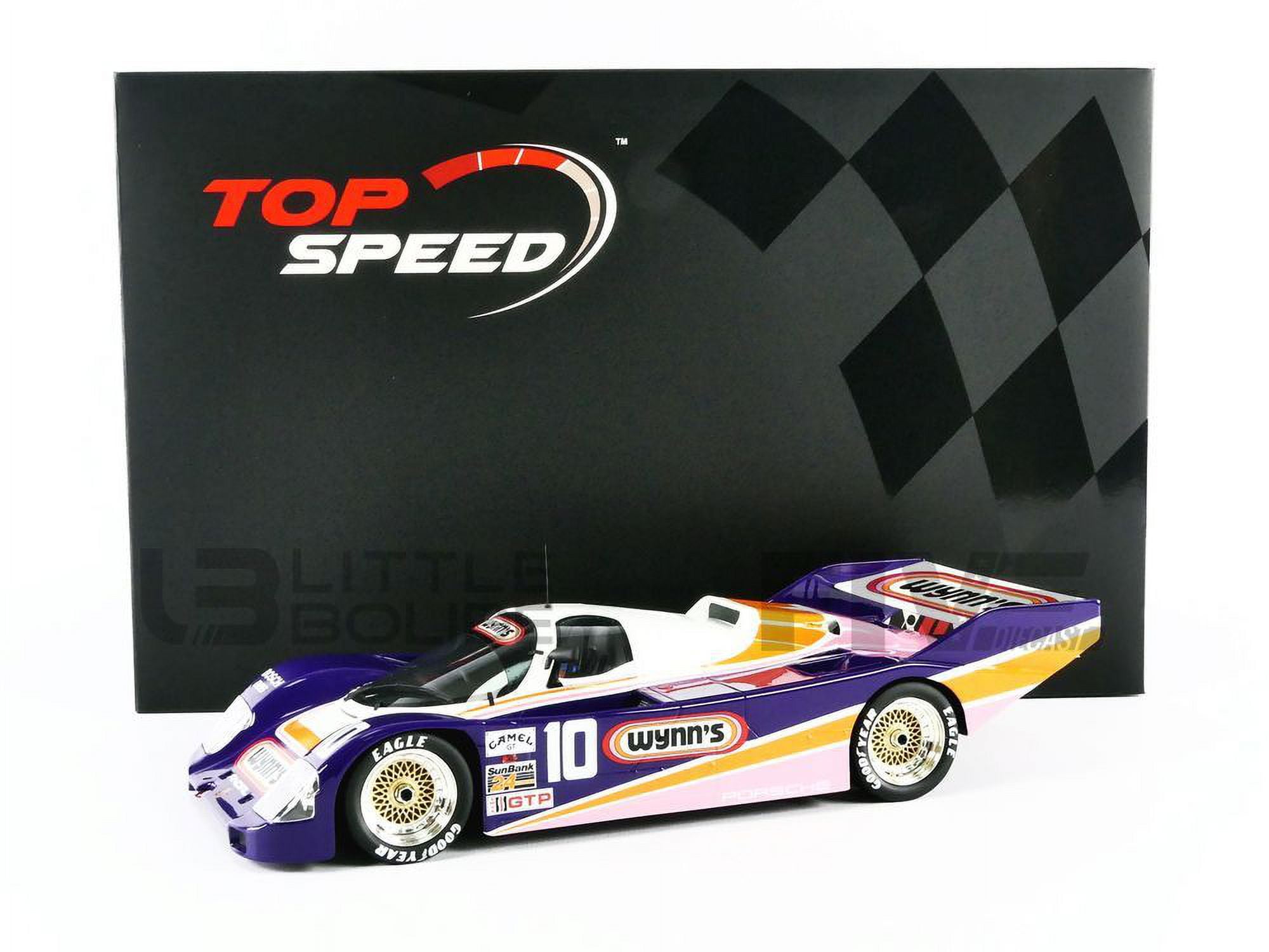 ミニカー Porsche 962 1986IMSA 1/18 TOP SPEED 1/18 Top Speed Porsche 962 #68 BFGoodrich 1986 IMSA Road