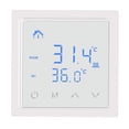 thumbnail image 1 of TOP! Smart Thermostat 16A Floor Heating Temperature Controller with LED Touch Screen 85-265V Electric Control White, 1 of 4