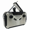thumbnail image 1 of TOP! Solar Radio, AM/FM Portable Crank Radio Dynamo Emergency with 2500 MAh Rechargeable Battery, SOS Alarm for Camp, 1 of 4