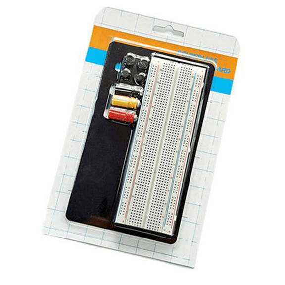 TOP! Solderless Breadboard Test Board Experiment Bench -201 MB102 830-Hole with Bottom Plate