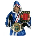 thumbnail image 1 of TOP TEN Boxing Robe - blue/white, 1919-6, 1 of 4