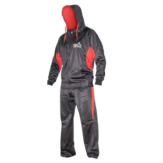 TOP TEN MMA Tracksuit - black/red, 7330-9