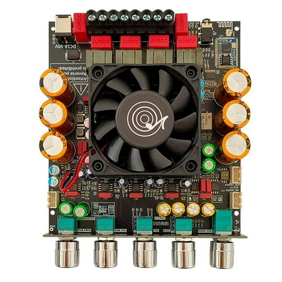 New -APTX3 Bluetooth Amplifier 2.1 Channel 3D Surround Sound Subwoofer 300Wx2+600W Audio Power Amplifier Audiophile A