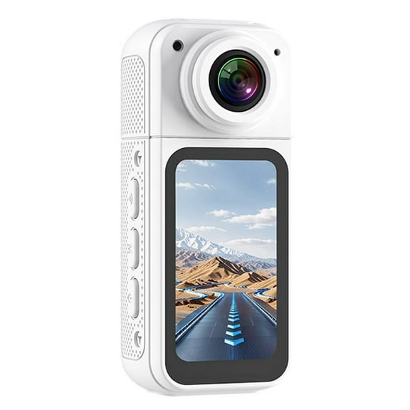 TOP! TOP! S70 2.7K WIFI APP Thumb Camera Ultra-Long Battery Life Sports HD Cycling 1080P Pet White